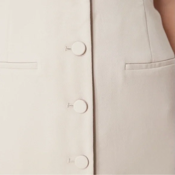 NEW Abercrombie & Fitch Mara high-neck vest dress - Picture 7 of 8